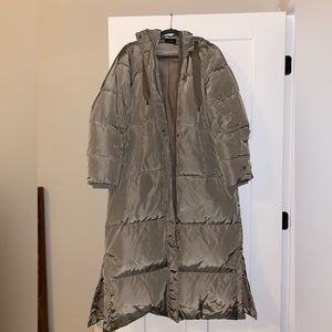 Full length Zara puffer coat